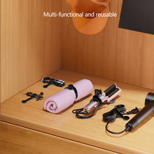 Load image into Gallery viewer, 6/1Pcs Magnetic Cable Management Ties Wire Organizer 11cm Cable Holder Adjustable Hook & Loop Organizer Straps for Home