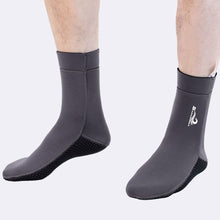 Load image into Gallery viewer, 1Pair Multifunctional Neoprene Mid-Calf Diving Socks Non-Slip And Warm Wading Socks Diving Equipment
