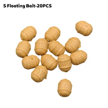 Load image into Gallery viewer, 20PCS European Carp Fishing Bait Granular Biomimetic Acorn Floating And Sinking Bait Fishing Gear Supplies