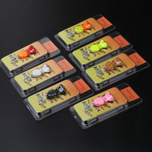 Load image into Gallery viewer, 1PC 2.9/4.2CM Lure Double-Section Micro Bait Stream Single Hook for Bass Topmouth Culter Tilapia