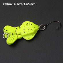Load image into Gallery viewer, 1PC 2.9/4.2CM Lure Double-Section Micro Bait Stream Single Hook for Bass Topmouth Culter Tilapia