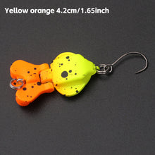 Load image into Gallery viewer, 1PC 2.9/4.2CM Lure Double-Section Micro Bait Stream Single Hook for Bass Topmouth Culter Tilapia