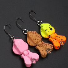 Load image into Gallery viewer, 1PC 2.9/4.2CM Lure Double-Section Micro Bait Stream Single Hook for Bass Topmouth Culter Tilapia