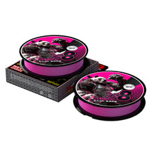 Load image into Gallery viewer, 1Roll 100M 8-Strand Smooth And Highly Tensile Pink PE Fishing Line Micro-Object Long Cast Wear-Resistant Main Line