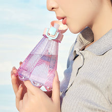 Load image into Gallery viewer, 300ML Creative Badminton Straw Bottle With Handle Rope Portable Outdoor Sports Travel Bottle