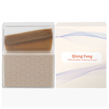 Load image into Gallery viewer, Portable Wave Beautifying Black Brush Foundation Make-up Brush Soft Hair Powder Blusher Brush Bevel Foundation Make-up Brush