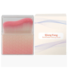 Load image into Gallery viewer, Portable Wave Beautifying Black Brush Foundation Make-up Brush Soft Hair Powder Blusher Brush Bevel Foundation Make-up Brush