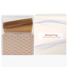 Load image into Gallery viewer, Portable Wave Beautifying Black Brush Foundation Make-up Brush Soft Hair Powder Blusher Brush Bevel Foundation Make-up Brush