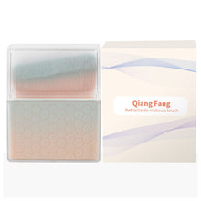 Load image into Gallery viewer, Portable Wave Beautifying Black Brush Foundation Make-up Brush Soft Hair Powder Blusher Brush Bevel Foundation Make-up Brush