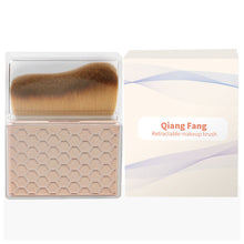 Load image into Gallery viewer, Portable Wave Beautifying Black Brush Foundation Make-up Brush Soft Hair Powder Blusher Brush Bevel Foundation Make-up Brush