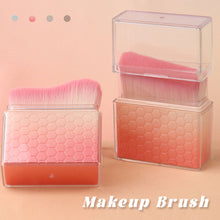 Load image into Gallery viewer, Portable Wave Beautifying Black Brush Foundation Make-up Brush Soft Hair Powder Blusher Brush Bevel Foundation Make-up Brush