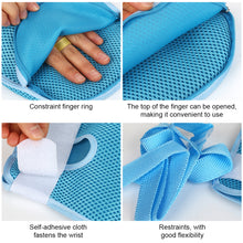 Load image into Gallery viewer, Soft Hand Restraint Gloves for Elderly Patients Bed Rest Restraint Fixed Gloves Breathable Restraint Straps for Patient Use