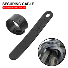 Load image into Gallery viewer, 5Pcs Universal 9cm Motorcycle Cable Ties For Securing Cable Ties Wiring Harness Rubber Bands Moto Electric Vehicle Accessories