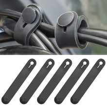 Load image into Gallery viewer, 5Pcs Universal 9cm Motorcycle Cable Ties For Securing Cable Ties Wiring Harness Rubber Bands Moto Electric Vehicle Accessories