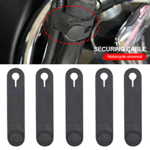 Load image into Gallery viewer, 5Pcs Universal 5cm Motorcycle Cable Ties For Securing Cable Ties Wiring Harness Rubber Bands Moto Electric Vehicle Accessories
