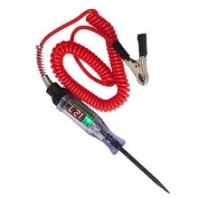 Load image into Gallery viewer, 12V 24v LED Display Car Circuit Tester Pen Probe 3-120v Electric Fuse Test Light Voltage Pen Detector