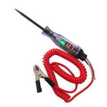 Load image into Gallery viewer, 12V 24v LED Display Car Circuit Tester Pen Probe 3-120v Electric Fuse Test Light Voltage Pen Detector