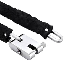 Load image into Gallery viewer, Motorcycle Bike Lock Heavy-duty Chain Lock Heavy Duty 1.2m Bike Bicycle Security Padlock with 3 keys