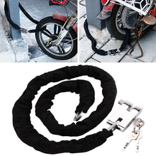 Load image into Gallery viewer, Motorcycle Bike Lock Heavy-duty Chain Lock Heavy Duty 1.2m Bike Bicycle Security Padlock with 3 keys