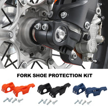 Load image into Gallery viewer, Motorcycle Fork Bottom Shoe Guard Cover Protector For EXC 300 2016-2024 2023 For 125 250 350 450 500 EXC EXCF SX SXF XC XCF XCW TPI