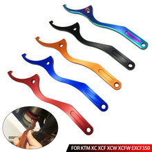 Load image into Gallery viewer, Motorcycle Rear Shock Spanner Damping Wrench For SX SXF XC XCF EXC EXCF 125 200 250 300 350 400 450 500 Husqvarna TE TC FE