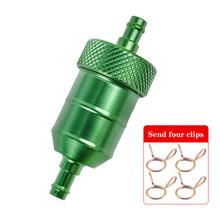 Load image into Gallery viewer, Motorcycle Oil and Gas Fuel Filter Aluminum Gasoline Cleaner Reusable Cleanable Fuel Filter For Motocross ATV Quad