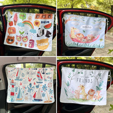 Load image into Gallery viewer, Car Cute Cartoon Window Sunshades UV Protection Sun Cover With Suction Cup Sunshade Heat Blocking Curtain