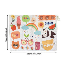 Load image into Gallery viewer, Car Cute Cartoon Window Sunshades UV Protection Sun Cover With Suction Cup Sunshade Heat Blocking Curtain