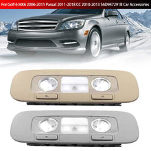 Load image into Gallery viewer, Car Interior Rear Reading Lamp Dome Light with Switch for Golf 6 MK6 2006-2011 Passat 2011-2018 CC 2010-2013 56D947291B Accessories