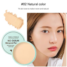 Load image into Gallery viewer, Setting Powder Face Powder Oil Control Non-Cakey Long-Lasting Wear Waterproof Sweat-Resistant Dry and Wet Dual-purpose Make Up