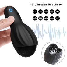 Load image into Gallery viewer, Exerciser Glans Stimulater Massager Penis Delay Trainer Mens Vibrator Male Masturbator Equipment Sex Toys For Men Adult Male