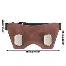 Load image into Gallery viewer, Car Suede Leather Hook Sports Seat Back with Dual Hooks Integrated Vehicle Hook for Car Storage Metal Hook
