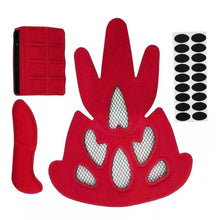 Load image into Gallery viewer, Universal Motorcycle Helmet Padding Kits Sealed Sponge Replacement Bicycle Cycling Foam Pads Set Bike Helmet Accessories