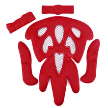 Load image into Gallery viewer, Universal Motorcycle Helmet Padding Kits Sealed Sponge Replacement Bicycle Cycling Foam Pads Set Bike Helmet Accessories