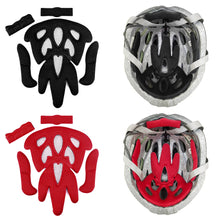 Load image into Gallery viewer, Universal Motorcycle Helmet Padding Kits Sealed Sponge Replacement Bicycle Cycling Foam Pads Set Bike Helmet Accessories