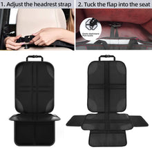 Load image into Gallery viewer, Universal Car Child Safety Seat Anti-Slip Mat Pads Waterproof Anti-Scratch Car Seat Protective Cover for-Baby Kid Protection