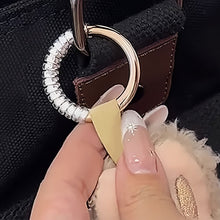 Load image into Gallery viewer, Silicone Rope for Labubu Anti Drop Buckle Keychain Protection Ring Transparent Winding Fixed Anti Drop