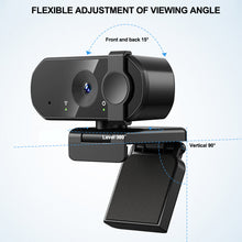 Load image into Gallery viewer, 1080P 2K 4K Webcam Mini Camera Full HD Webcam with Microphone 30fps USB Web Cam for Auto Focus PC Laptop Video Shooting Camera