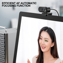 Load image into Gallery viewer, 1080P 2K 4K Webcam Mini Camera Full HD Webcam with Microphone 30fps USB Web Cam for Auto Focus PC Laptop Video Shooting Camera