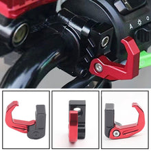 Load image into Gallery viewer, Aluminum Alloy Motorcycle Handlebar Luggage Helmet Hook Mount Foldable Motorbike Scooter Holder Bag Hanger With Screw