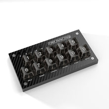 Load image into Gallery viewer, Keyboard-Style Temporary Parking Number Plate ABS Luminous Parking Contact Number Plate Automotive Interior Accessory