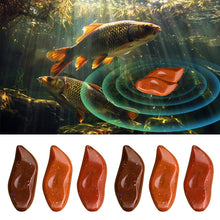 Load image into Gallery viewer, 12PCS/Pack Bionic Pork Liver Lure TPE Active Blood Block Bait For Predatory Fish Black Pit Sinking Salted And Scented Bait Fishing Gear