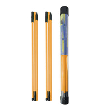 Load image into Gallery viewer, 2PCS 123CM Foldable Three-Section Golf Direction Indicator Sticks Swing Training Auxiliary Tools Golf Accessories