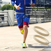 Load image into Gallery viewer, 1Pair Pressurized Patellar Band Enlarged And Widened Silicone Shock-Absorbing Knee Joint Elastic Band For Outdoor Sports