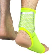 Load image into Gallery viewer, 1PC Sports Protection Ankle Brace With Compression Mesh Ankle Support Open Heel Design For Ball Games