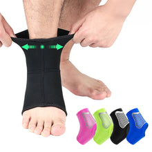 Load image into Gallery viewer, 1PC Sports Protection Ankle Brace With Compression Mesh Ankle Support Open Heel Design For Ball Games