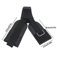 Load image into Gallery viewer, 1 Pair Upgraded Sports Assist Hooks With Wrist Guards Deadlifts Pull-Ups Weightlifting Assist Tool