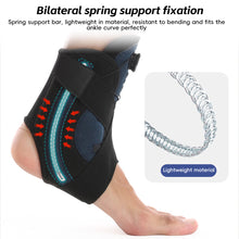 Load image into Gallery viewer, 1PC Pressure Support Sports Ankle Guard Knob Pressure Adjustment Anti-Sprain Spring Support Ankle Joint Protection Cover Rehabilitation Aid