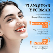 Load image into Gallery viewer, SPF 50+ PA +++ Sunscreen Rice Moisturizing Clear Whitening Sunscreen Milk Anti UV Sunscreen Cream Sun Protection