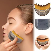 Load image into Gallery viewer, Lymphatic Contour Face Brush Dry Brushing Face Brush Lymphatic Drainage Massager for Face Chin Jawline Sculpting The Skin